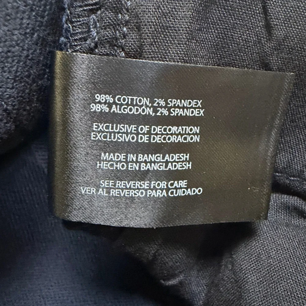 Banana Republic Mens 5 Pocket Pant Black Straight Leg 34x30 NWT 1620338